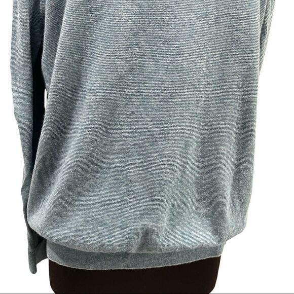 𝅺BONOBOS Slim Lightweight Feeder Stripe Crewneck Pullover Sweater Sz XL - Picture 3 of 15